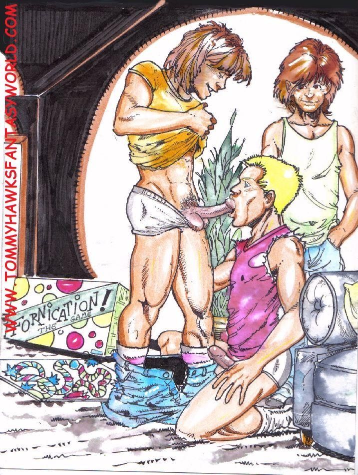 Illustration of The Game of Fornication